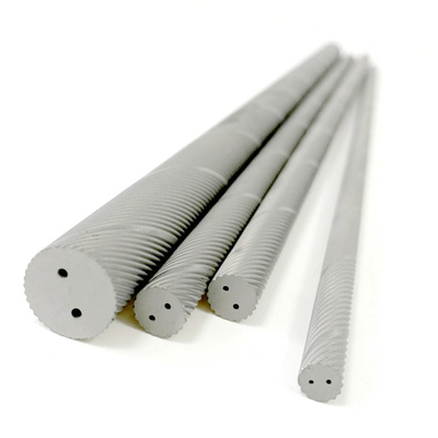 Stevige het Gatenstaaf K15 OD 8.3mm Wolfram Rod Stock van het Carbide Spiraalvormige Koelmiddel